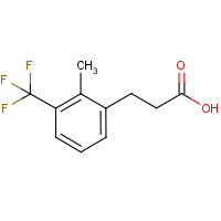3-[2-Methyl-3-(trifluoromethyl)phenyl]propionic acid