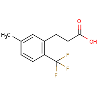 3-[5-Methyl-2-(trifluoromethyl)phenyl]propionic acid