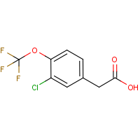 3-Chloro-4-(trifluoromethoxy)phenylacetic acid