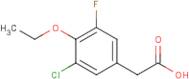 3-Chloro-4-ethoxy-5-fluorophenylacetic acid