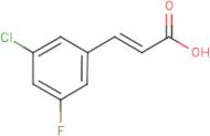 3-Chloro-5-fluorocinnamic acid