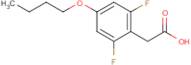 4-Butoxy-2,6-difluorophenylacetic acid