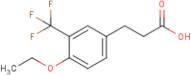 3-[4-Ethoxy-3-(trifluoromethyl)phenyl]propionic acid