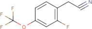 2-Fluoro-4-(trifluoromethoxy)phenylacetonitrile