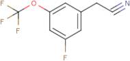 3-Fluoro-5-(trifluoromethoxy)phenylacetonitrile