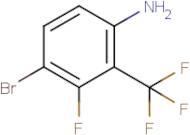 4-Bromo-3-fluoro-2-(trifluoromethyl)aniline