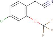 4-Chloro-2-(trifluoromethoxy)phenylacetonitrile