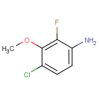 4-Chloro-2-fluoro-3-methoxyaniline