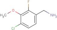 4-Chloro-2-fluoro-3-methoxybenzylamine