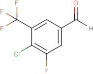 4-Chloro-3-fluoro-5-(trifluoromethyl)benzaldehyde