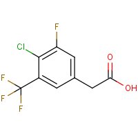 4-Chloro-3-fluoro-5-(trifluoromethyl)phenylacetic acid