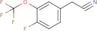4-Fluoro-3-(trifluoromethoxy)phenylacetonitrile