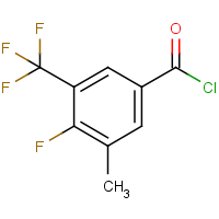 4-Fluoro-3-methyl-5-(trifluoromethyl)benzoyl chloride