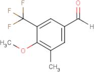 4-Methoxy-3-methyl-5-(trifluoromethyl)benzaldehyde