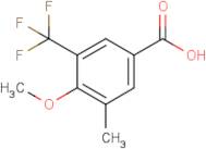 4-Methoxy-3-methyl-5-(trifluoromethyl)benzoic acid