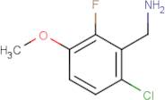 6-Chloro-2-fluoro-3-methoxybenzylamine