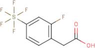 2-Fluoro-4-(pentafluorosulfur)phenylacetic acid