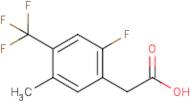 2-Fluoro-5-methyl-4-(trifluoromethyl)phenylacetic acid