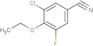 3-Chloro-4-ethoxy-5-fluorobenzonitrile