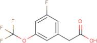 3-Fluoro-5-(trifluoromethoxy)phenylacetic acid