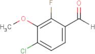 4-Chloro-2-fluoro-3-methoxybenzaldehyde
