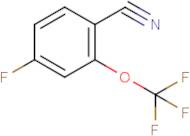 4-Fluoro-2-(trifluoromethoxy)benzonitrile