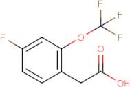 4-Fluoro-2-(trifluoromethoxy)phenylacetic acid