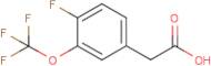 4-Fluoro-3-(trifluoromethoxy)phenylacetic acid