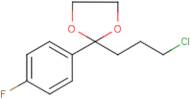 2-(3-Chloroprop-1-yl)-2-(4-fluorophenyl)-1,3-dioxolane