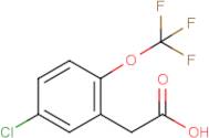 5-Chloro-2-(trifluoromethoxy)phenylacetic acid