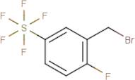 2-Fluoro-5-(pentafluorosulfur)benzyl bromide