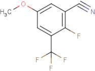 2-Fluoro-5-methoxy-3-(trifluoromethyl)benzonitrile