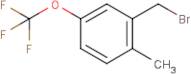 2-Methyl-5-(trifluoromethoxy)benzyl bromide