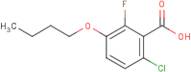 3-Butoxy-6-chloro-2-fluorobenzoic acid