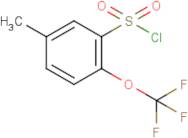 5-Methyl-2-(trifluoromethoxy)benzenesulfonyl chloride