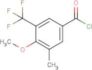 4-Methoxy-3-methyl-5-(trifluoromethyl)benzoyl chloride