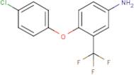 4-(4-Chlorophenoxy)-3-(trifluoromethyl)aniline