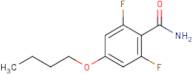 4-Butoxy-2,6-difluorobenzamide