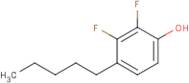 2,3-Difluoro-4-pentylphenol