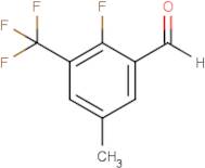 2-Fluoro-5-methyl-3-(trifluoromethyl)benzaldehyde