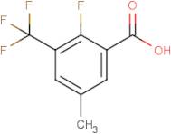 2-Fluoro-5-methyl-3-(trifluoromethyl)benzoic acid