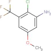 2-Chloro-5-methoxy-3-(trifluoromethyl)aniline