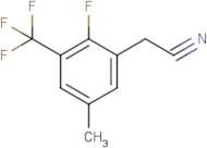 2-Fluoro-5-methyl-3-(trifluoromethyl)phenylacetonitrile