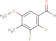 2,3-Difluoro-5-methoxy-4-methylbenzaldehyde