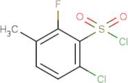 6-Chloro-2-fluoro-3-methylbenzenesulfonyl chloride