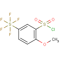 2-Methoxy-5-(pentafluorosulfur)benzenesulfonyl chloride