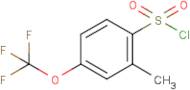 2-Methyl-4-(trifluoromethoxy)benzenesulfonyl chloride