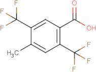 4-Methyl-2,5-bis(trifluoromethyl)benzoic acid