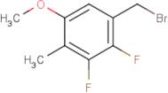 2,3-Difluoro-5-methoxy-4-methylbenzyl bromide