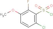 6-Chloro-2-fluoro-3-methoxybenzenesulfonyl chloride